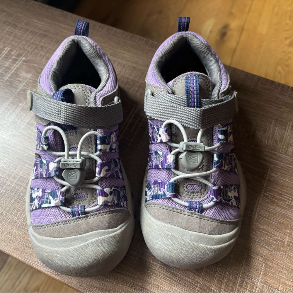 Keen Purple and Gray Sneakers with Supportive Sole
